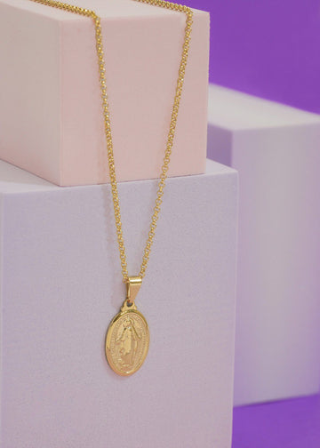 Dije Virgen Milagrosa Mediana