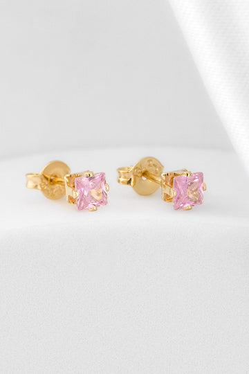Areta Topo Circon Cuadrado ROSA