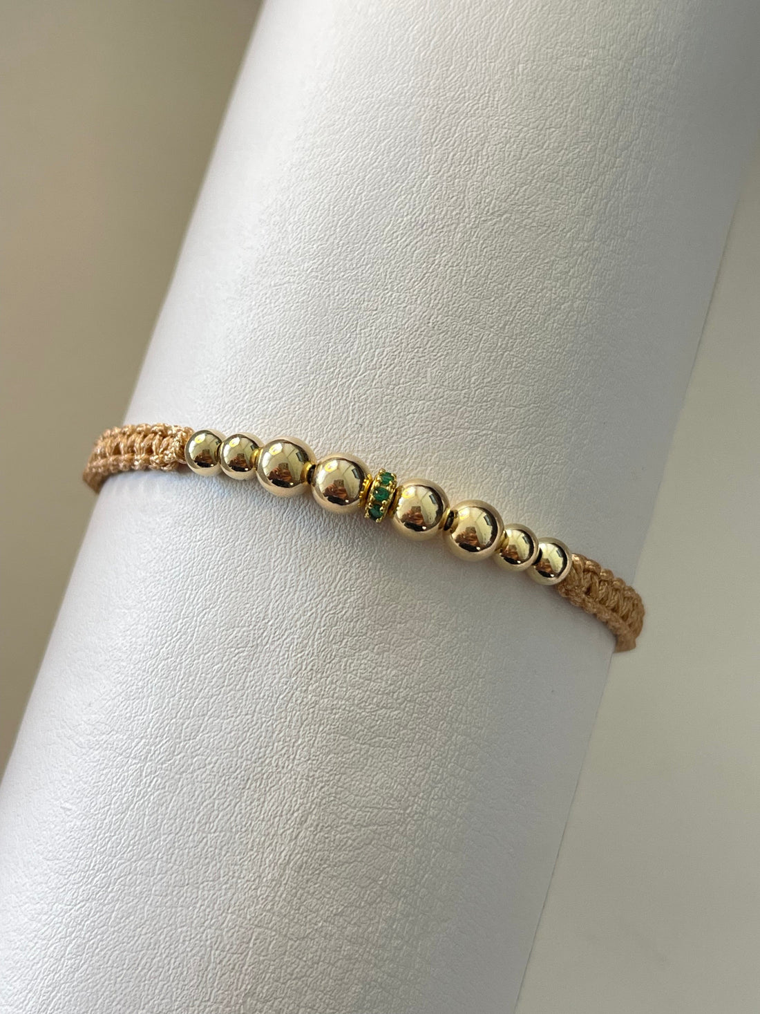 Pulsera circon verde