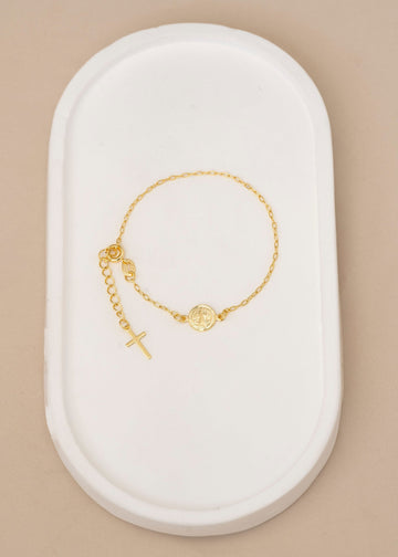 Pulsera San Benito 16.5 Cms Extensor
