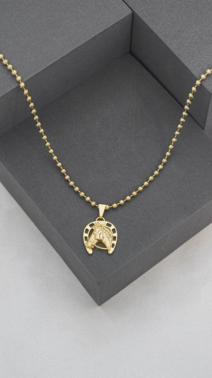 Cadena Militar 2.5mm (65 cm ) + Dije Herraje Fortune