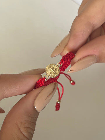 Pulsera de bebe san Benito