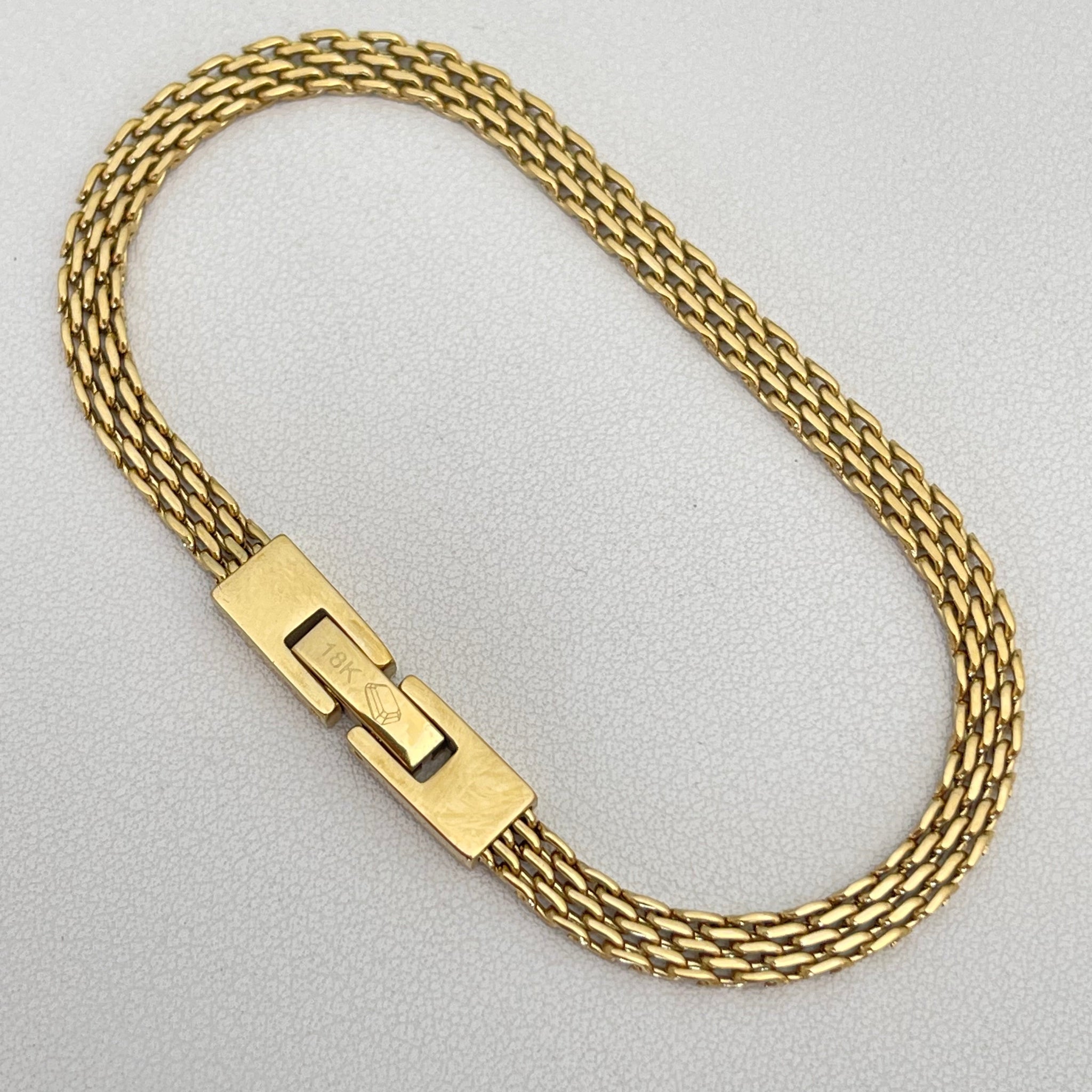 Esclava Tejido Chino 4mm Alta Gama