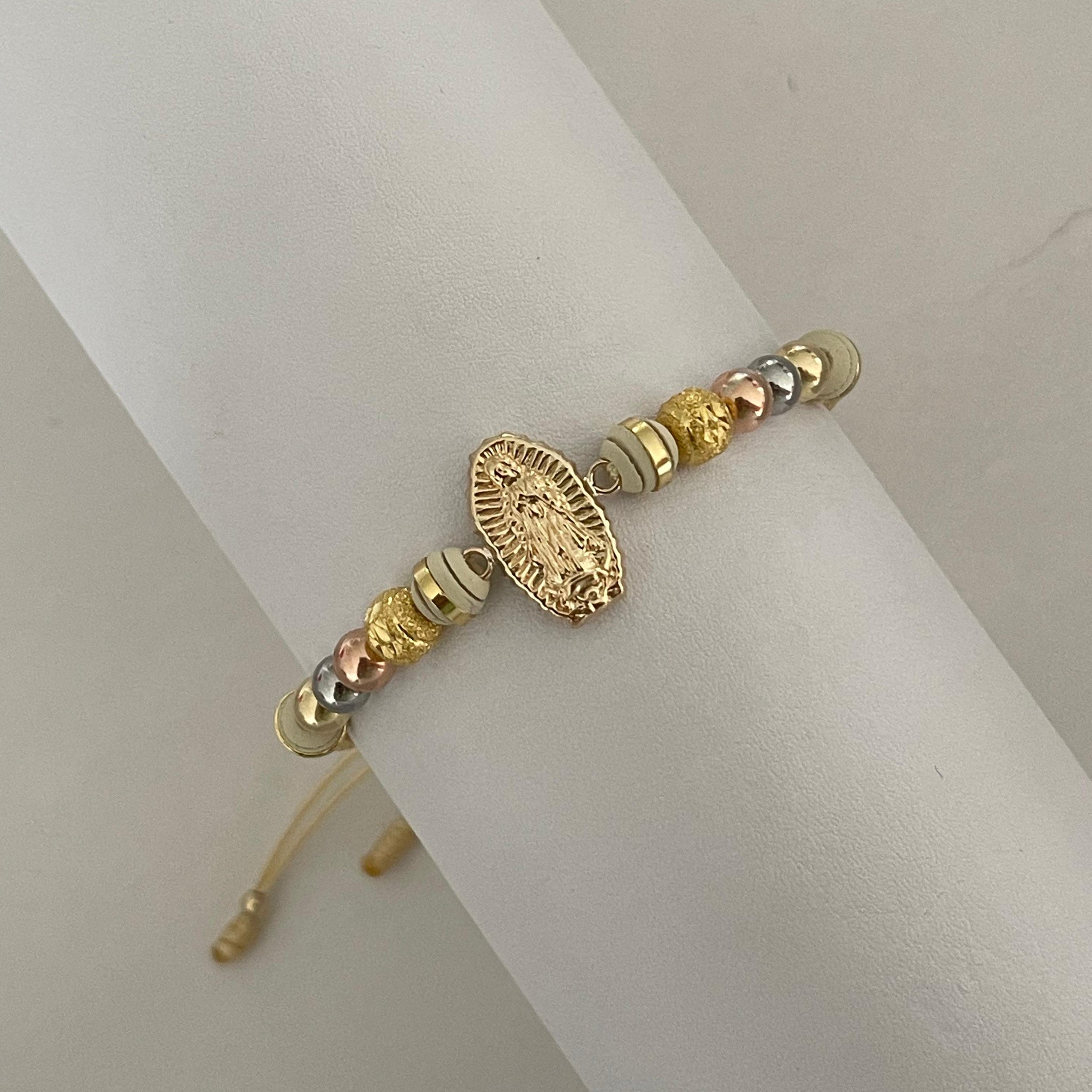 Pulsera Guadalupe tallada