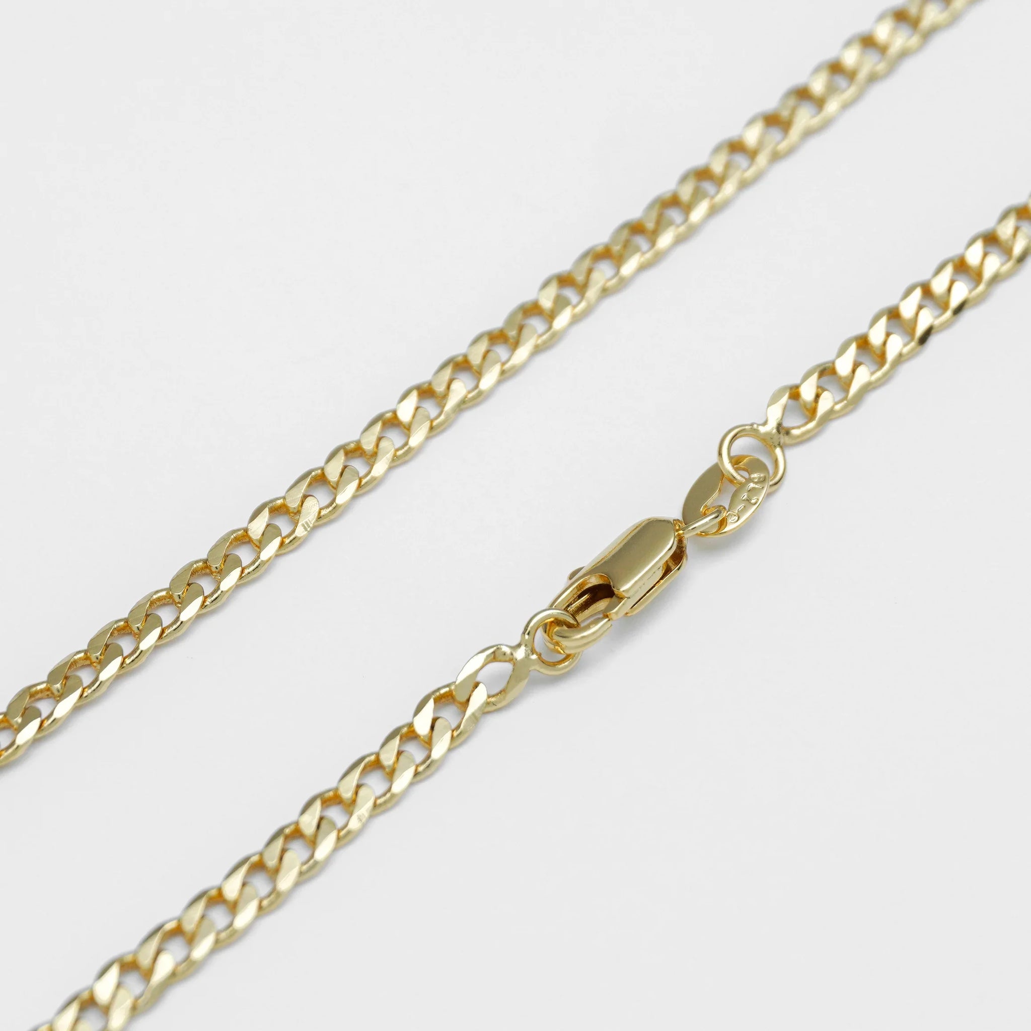 Cadena Cubana 3mm (45cms)