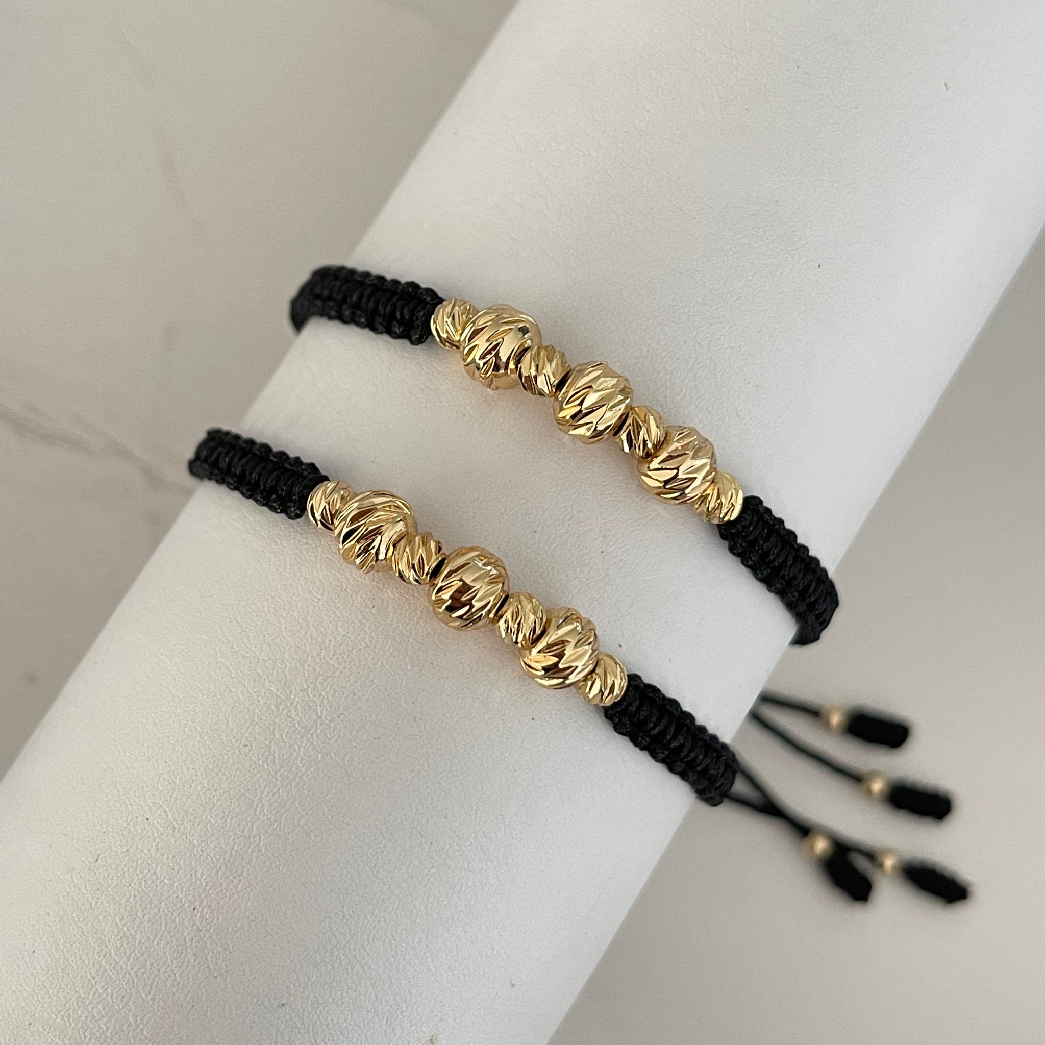 Pulsera Pareja Balín diamantado