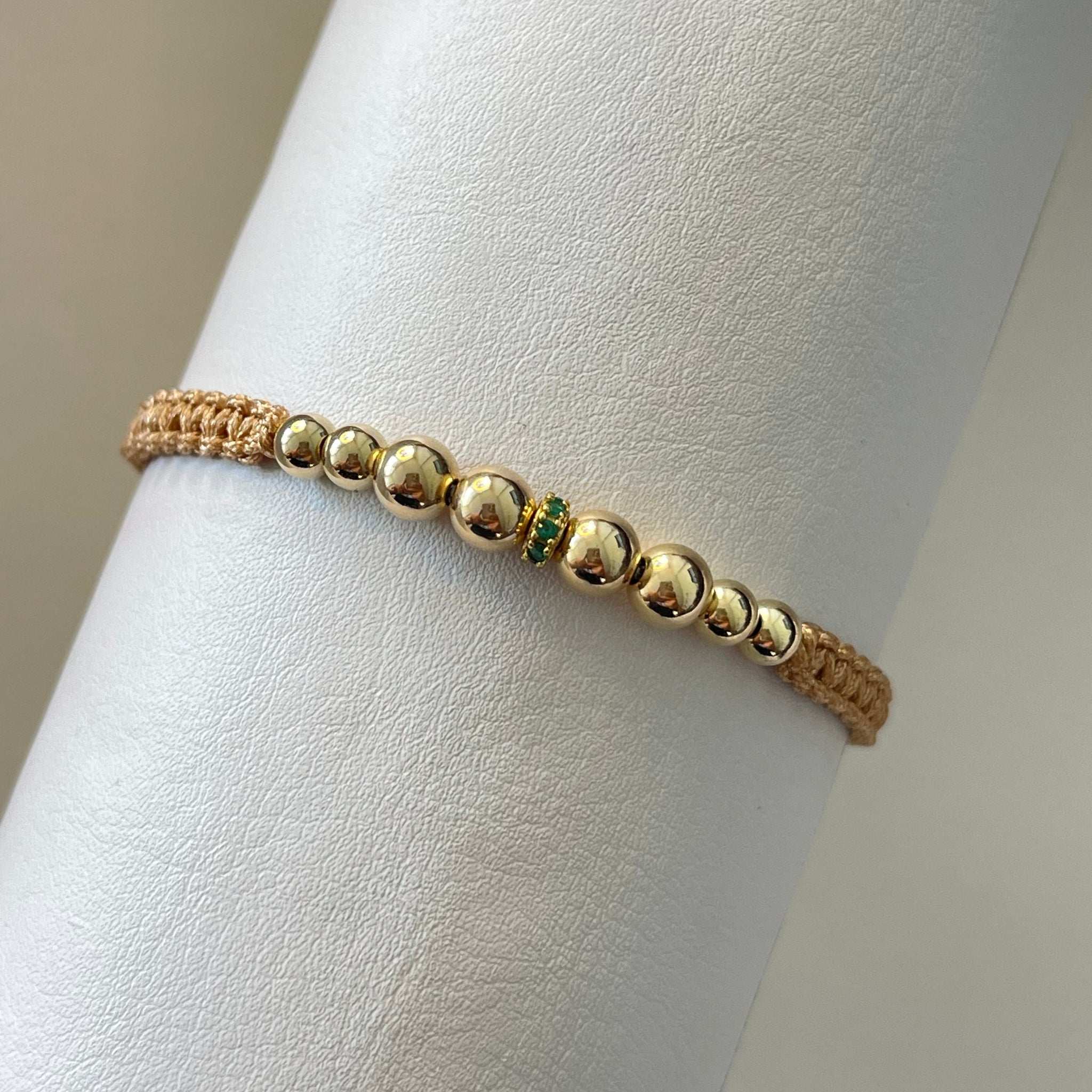 Pulsera circon verde