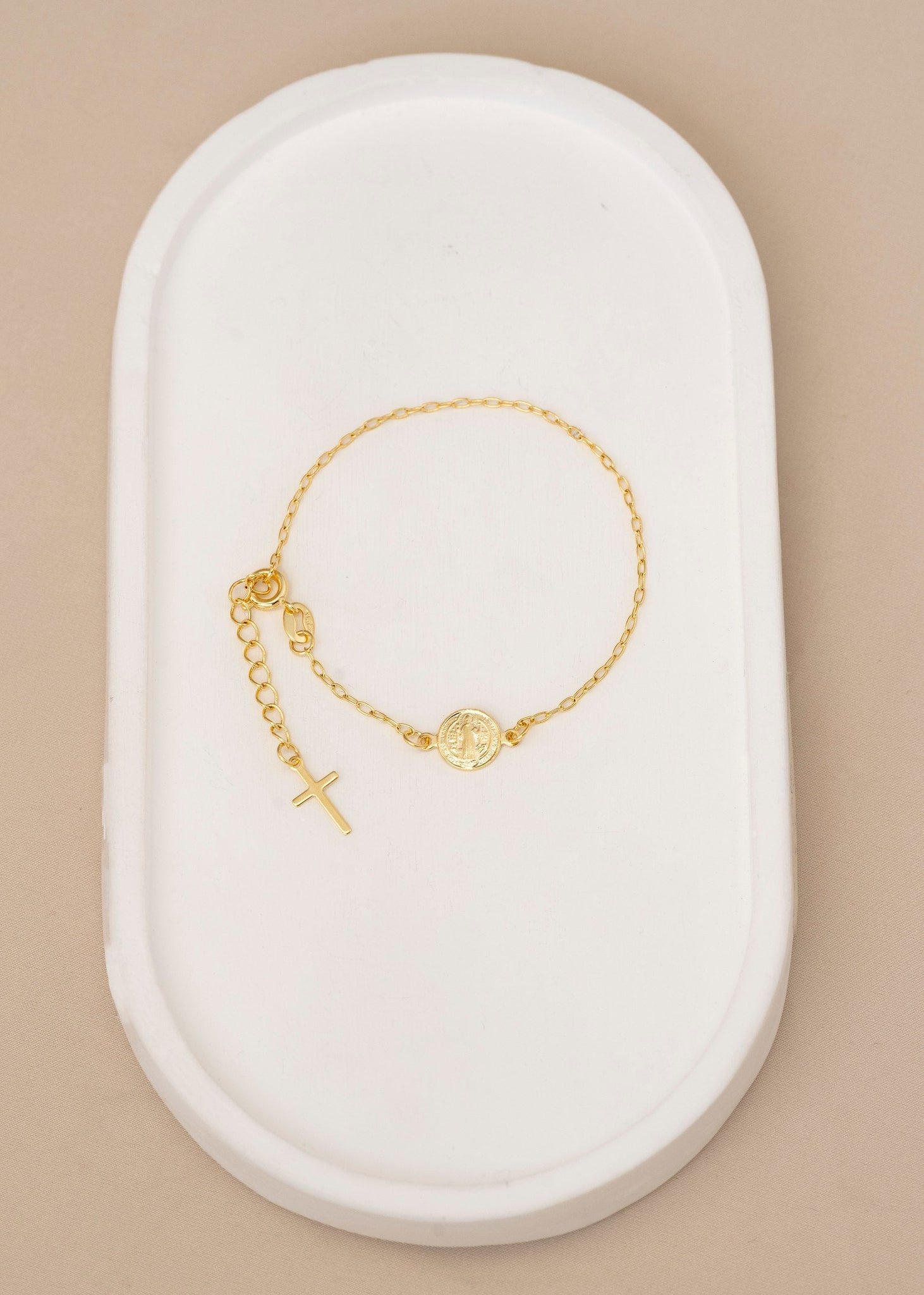 Pulsera San Benito 16.5 Cms Extensor