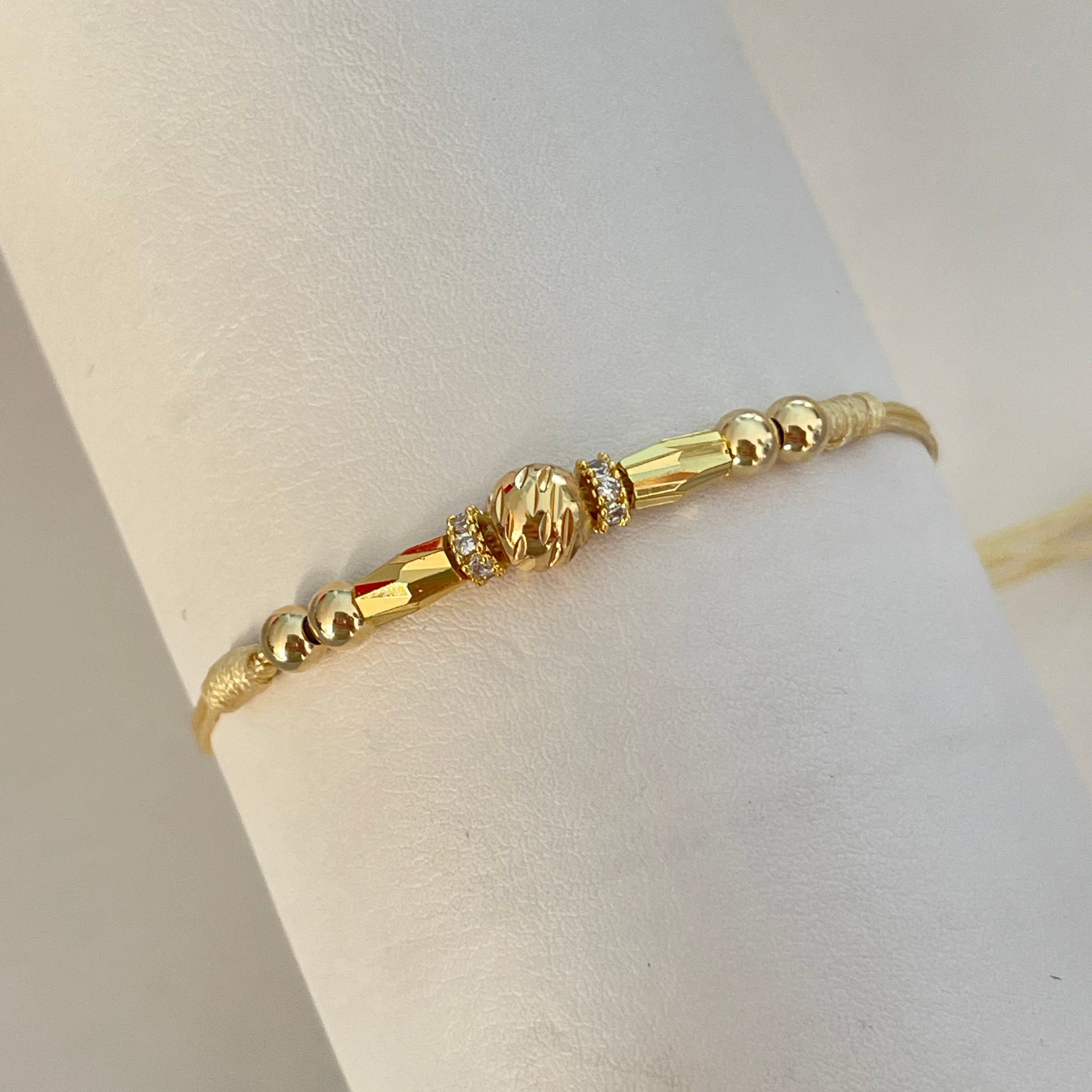 Pulsera canutillo diamantada ✨