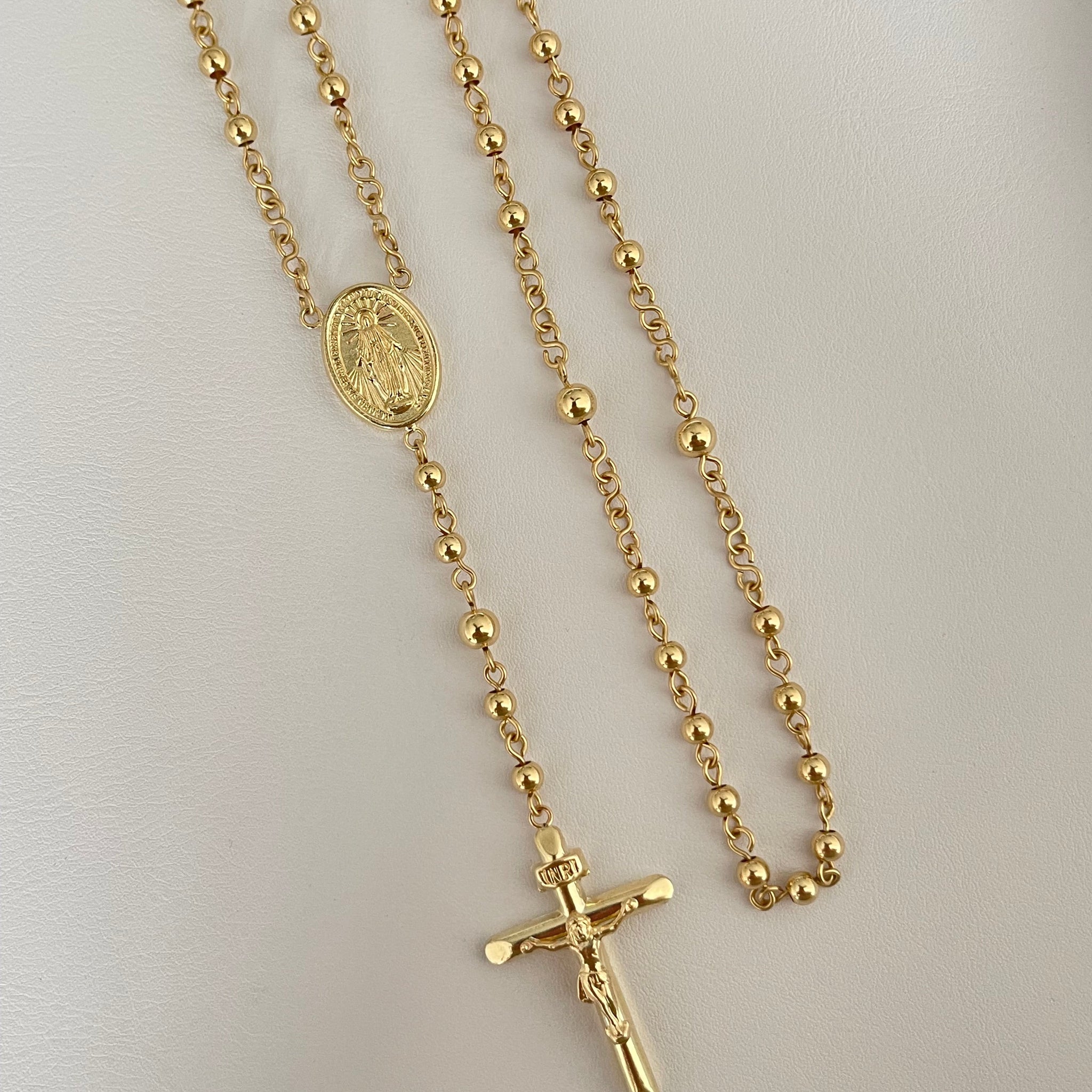 Rosario balin 4mm - 5mm ( 65cms )