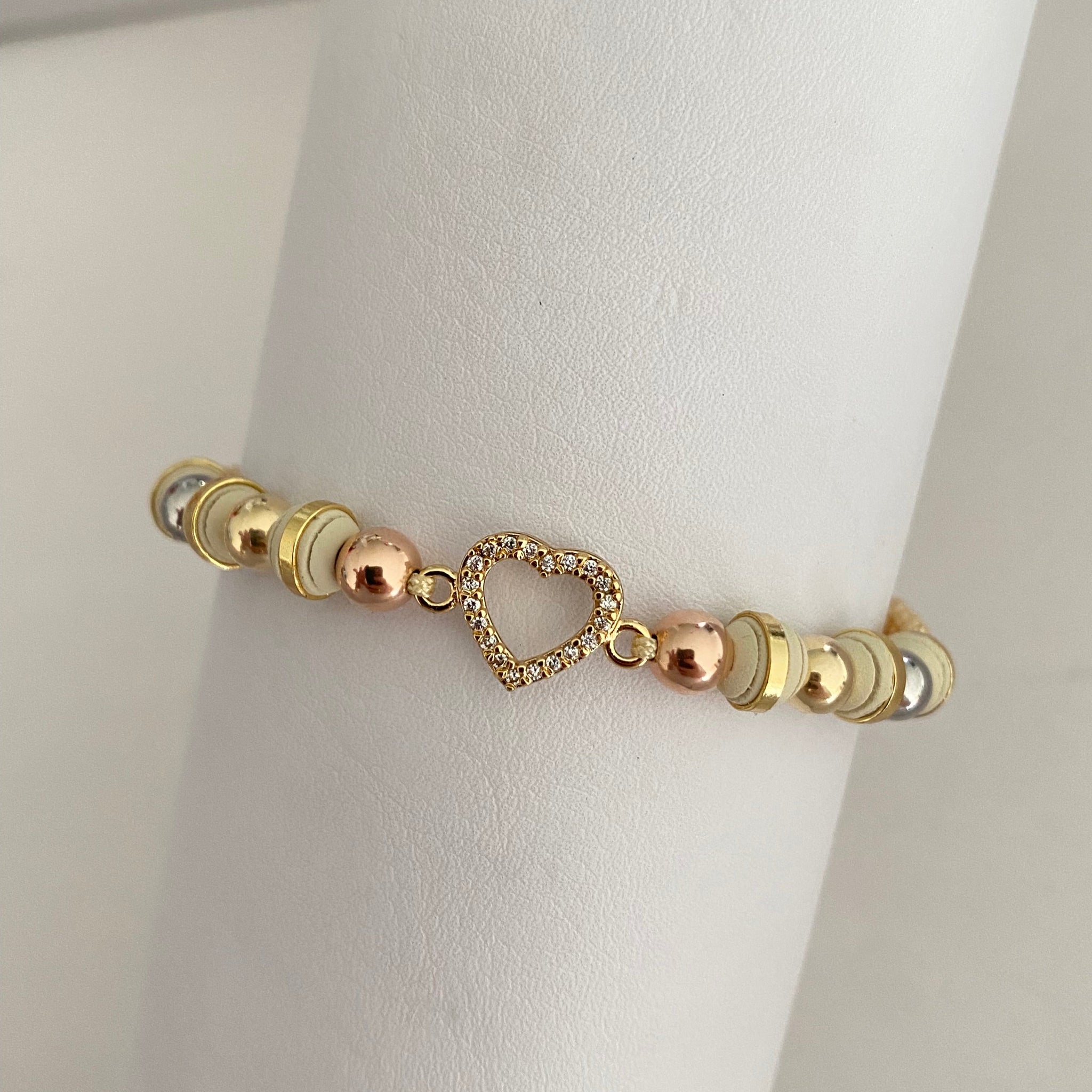 Pulsera corazon cristal  🤩😍