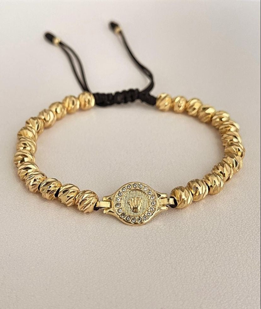 Pulsera Rolex con Balines #5 diamantados