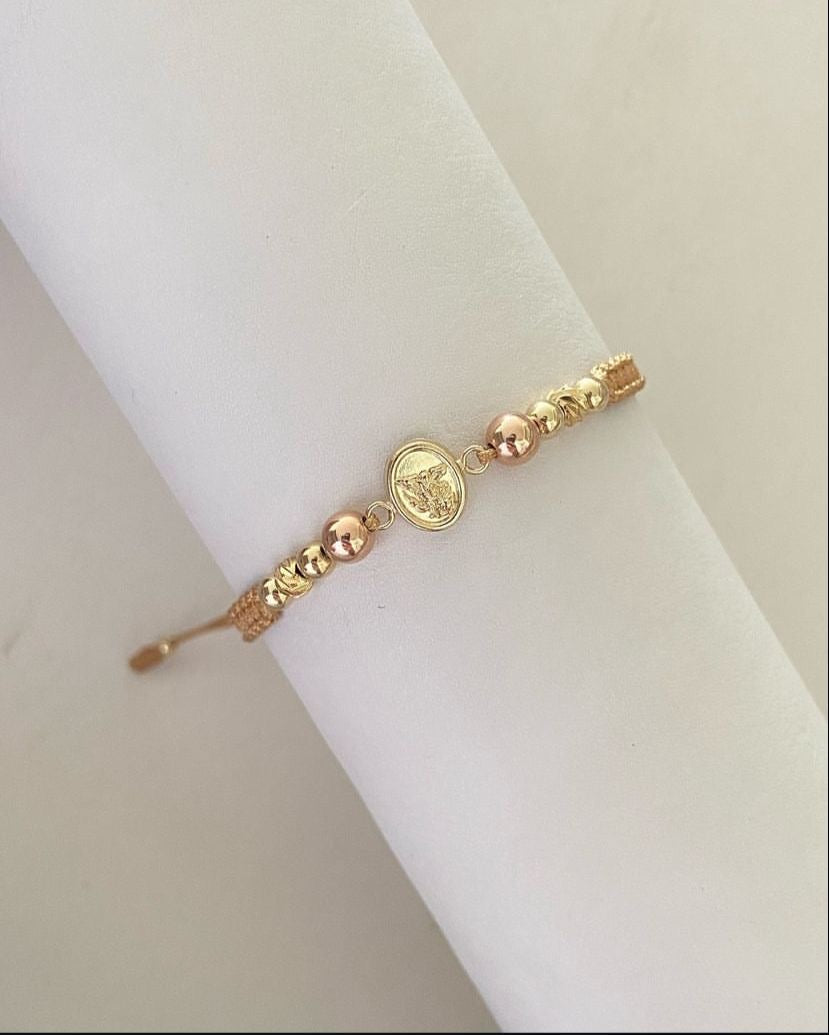 Pulsera San Miguel con balines #4 y #5