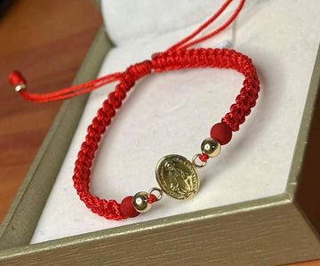 Pulsera Virgen Milagrosa  con Balines #4
