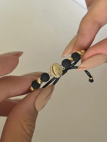 Pulsera con Balines #4 y #5 lisos