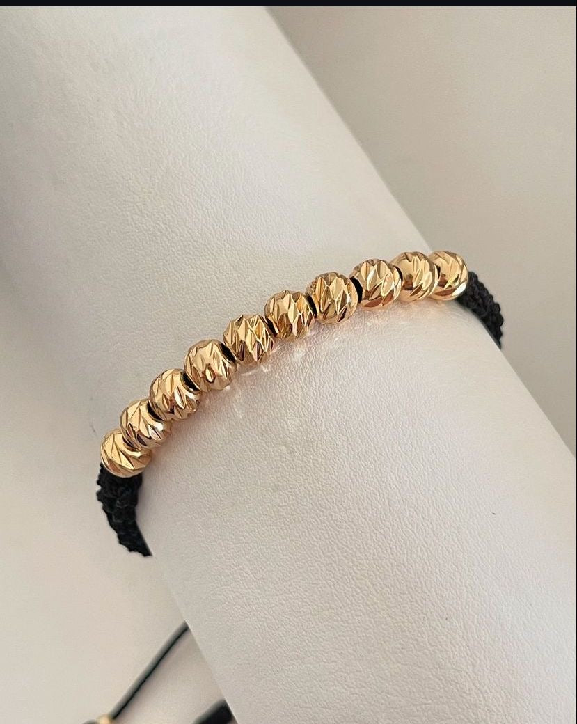 Pulsera con Balines #5 diamantados