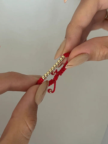 Pulsera con Balines lisos #4