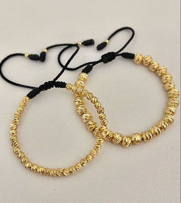 juego pulseras balines diamantados #4 #6 completas