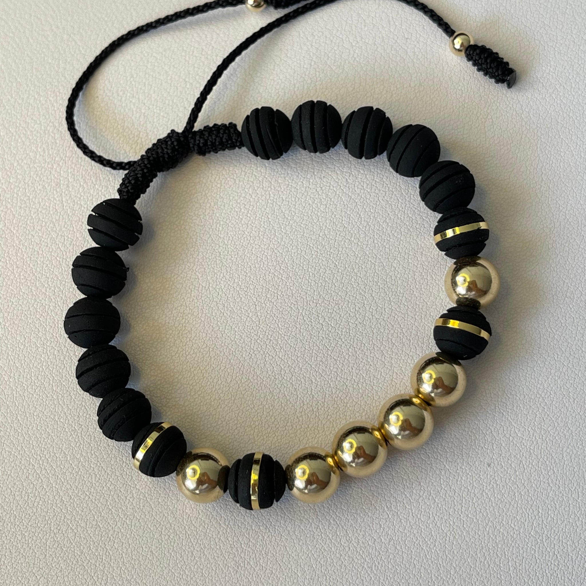 Pulsera Neopreno y balín 8 milímetros