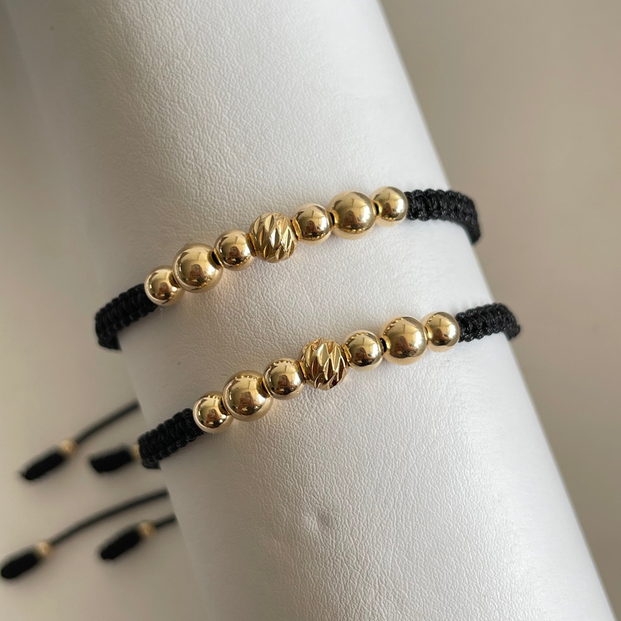 Pulsera Pareja Balín diamantado