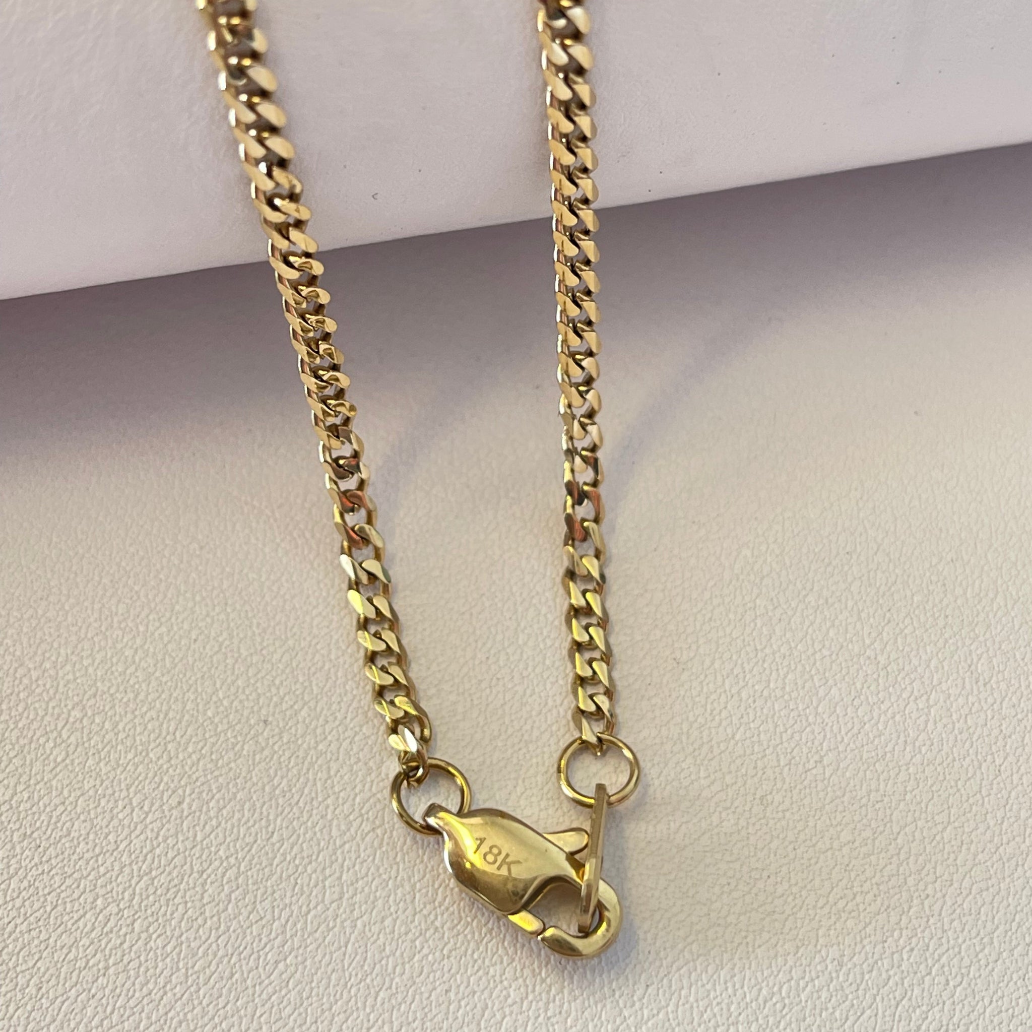 Tobillera Cubana Alta Gama( 24.5 cms )